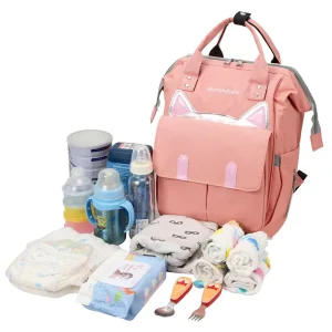 Mommy Mother and Baby Backpack