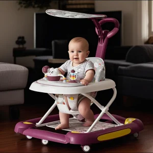 Multi-Functional Baby Walker with Awning , Walker for Boys Girls
