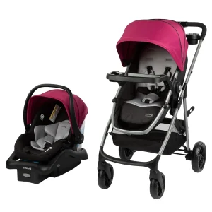 HOT Tools.8-in-1 Car Seat Stroller Combo, Baby Stroller Travel Systems for Infants 4-30 lbs