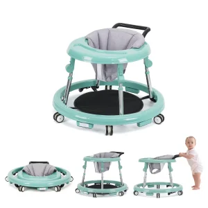 Foldable Baby Walker , Portable Infant Walker for Boy Grils Gift